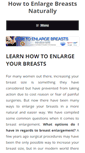 Mobile Screenshot of how-to-enlarge-breasts.com